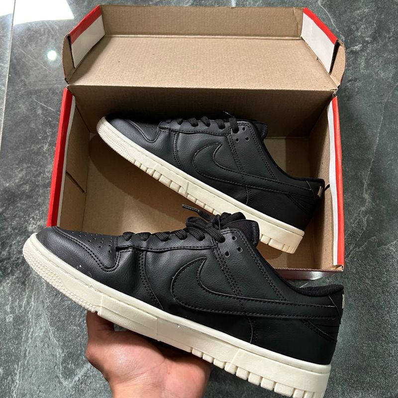 Dunk Low "Black & Beige"