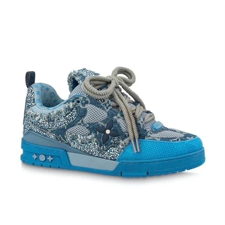 Louis Vuitton Skate Trainer Blue