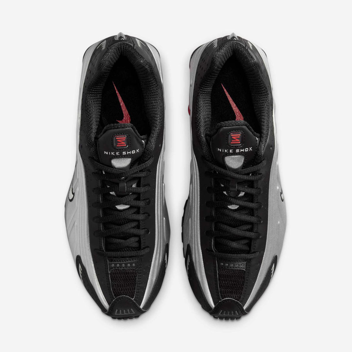 Shox R4 "Black Metallic Silver"