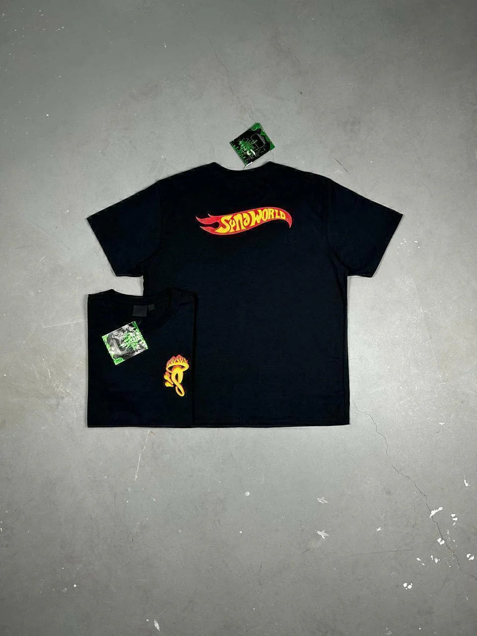 CAMISETA SYNA "HOT WHEELS"