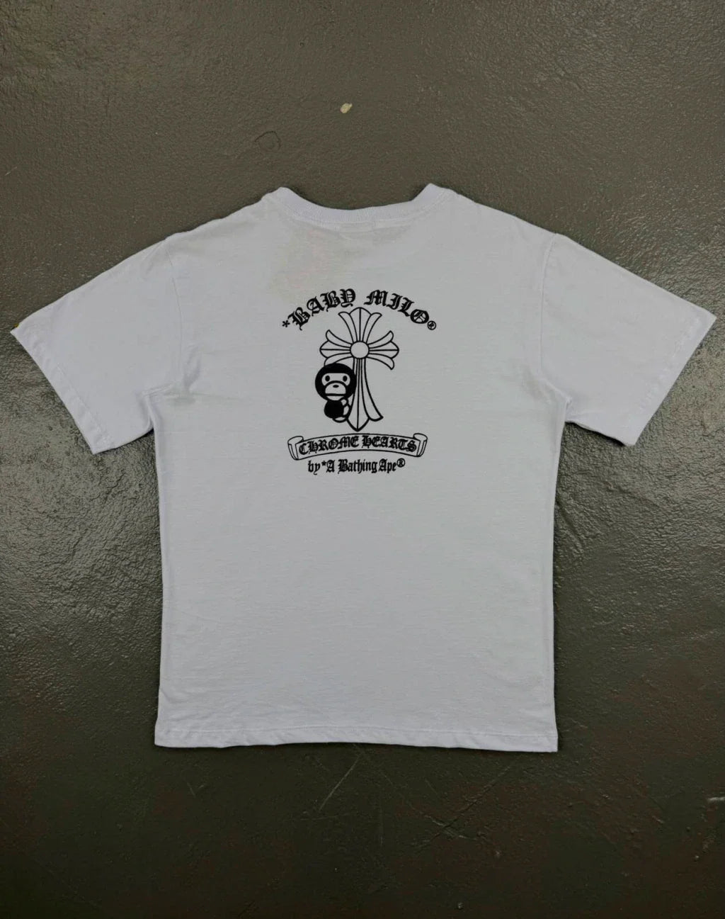 CAMISETA CHROME HEARTS X BAPE
