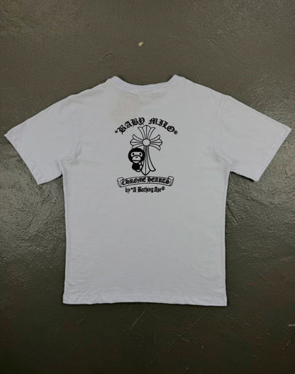 CAMISETA CHROME HEARTS X BAPE