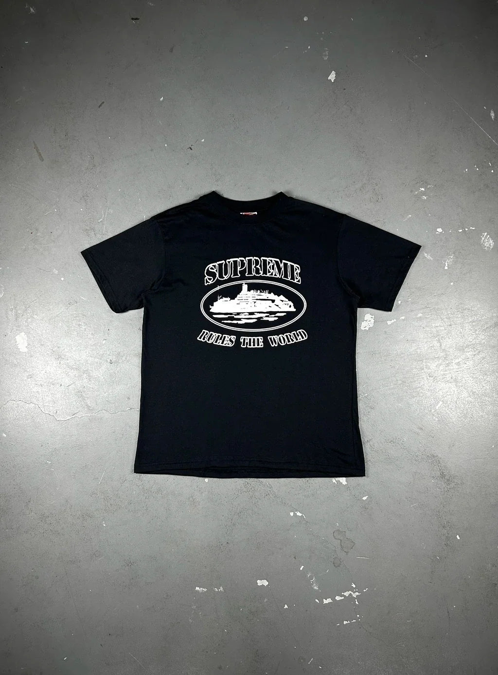 CAMISETA SUPREME RULES THE WORLD