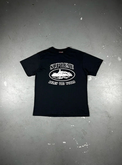 CAMISETA SUPREME RULES THE WORLD