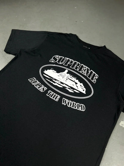 CAMISETA SUPREME RULES THE WORLD
