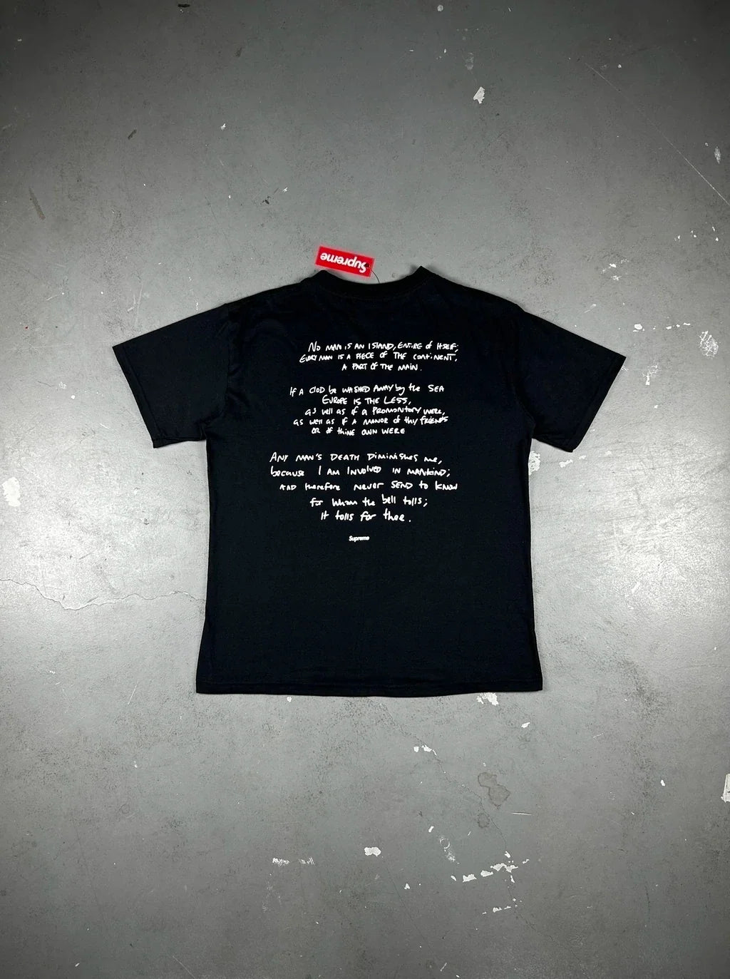 CAMISETA SUPREME RULES THE WORLD