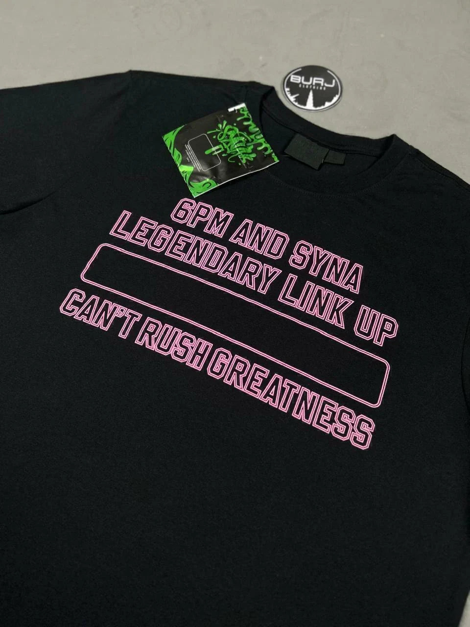 CAMISETA SYNA “CANT RUSH GREATNESS”