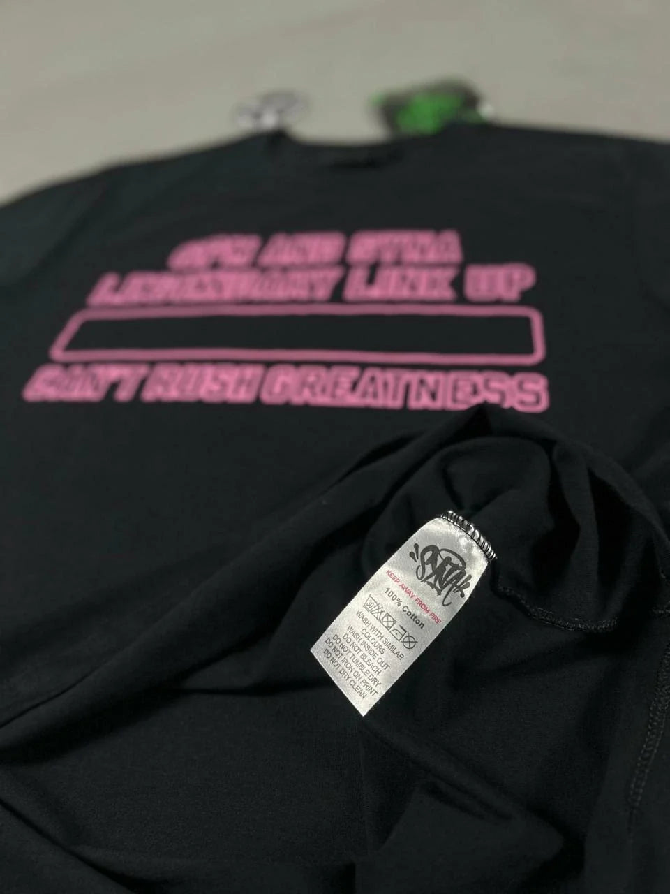 CAMISETA SYNA “CANT RUSH GREATNESS”