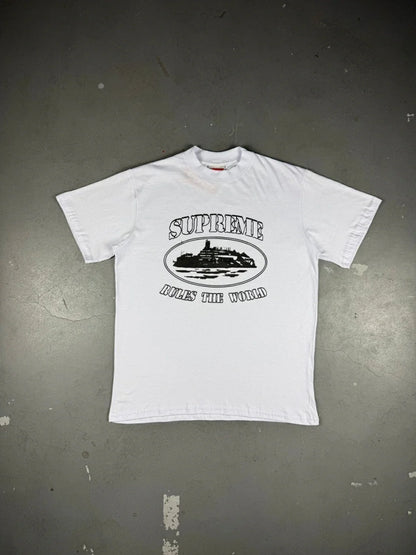 CAMISETA SUPREME RULES THE WORLD